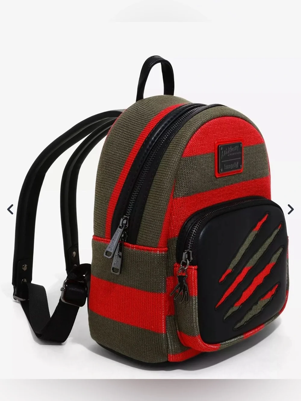 Loungefly A Nightmare On Elm Street Freddy Sweater Mini Backpack